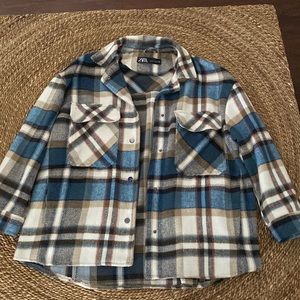 Zara Overshirt Coat